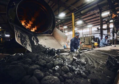 Franklin Iron heat treatment
