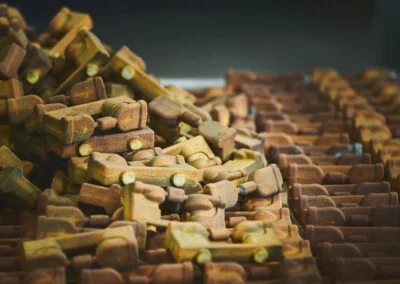 Franklin Iron casting cores