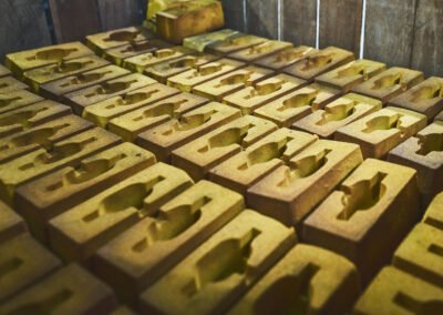 Franklin Iron casting cores