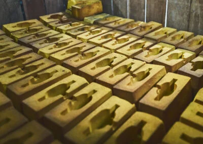 Franklin Iron casting cores