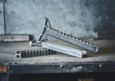 Ductile iron casting jack stand