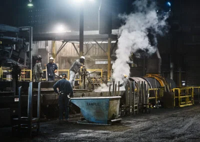 Franklin Iron has multiple locations to reduce redundancy and increase efficiency