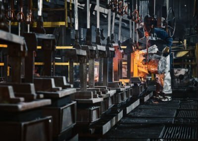 Franklin Iron facility floor