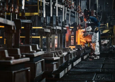 Franklin Iron facility floor