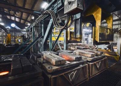 Franklin Iron facility floor